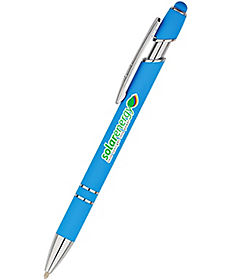 Custom Stylus Pens: Full Color Ultima Brite Softex Stylus Gel Pen